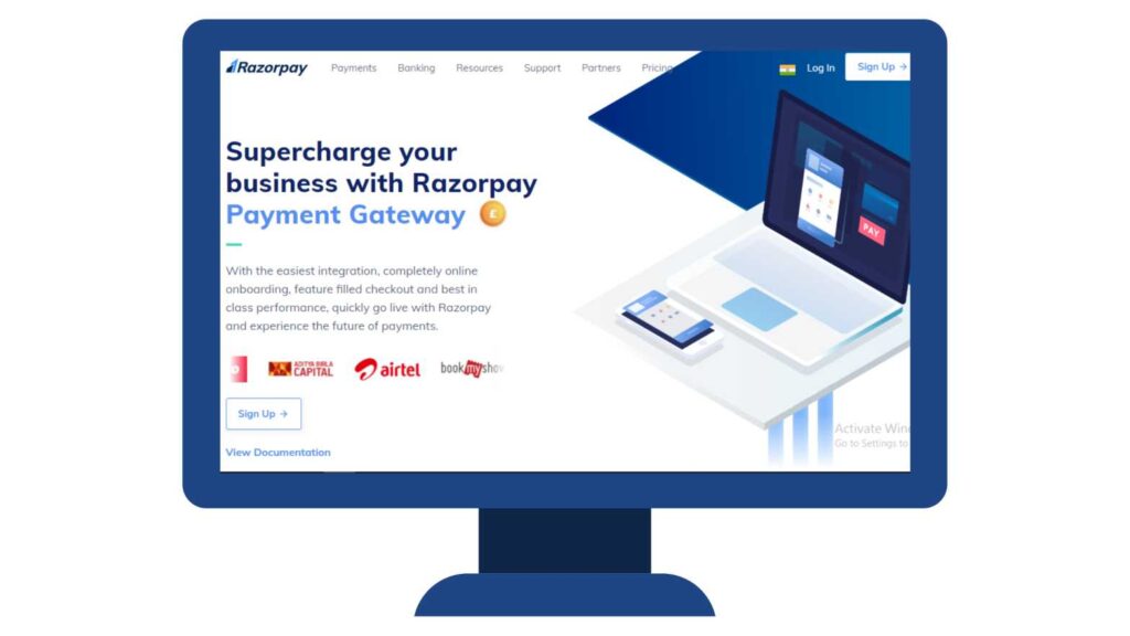 Razorpay Free payment Gateway