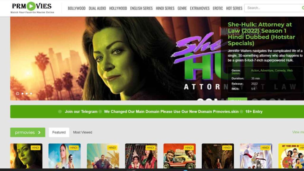 Top 10 Alternatives to PRMovies